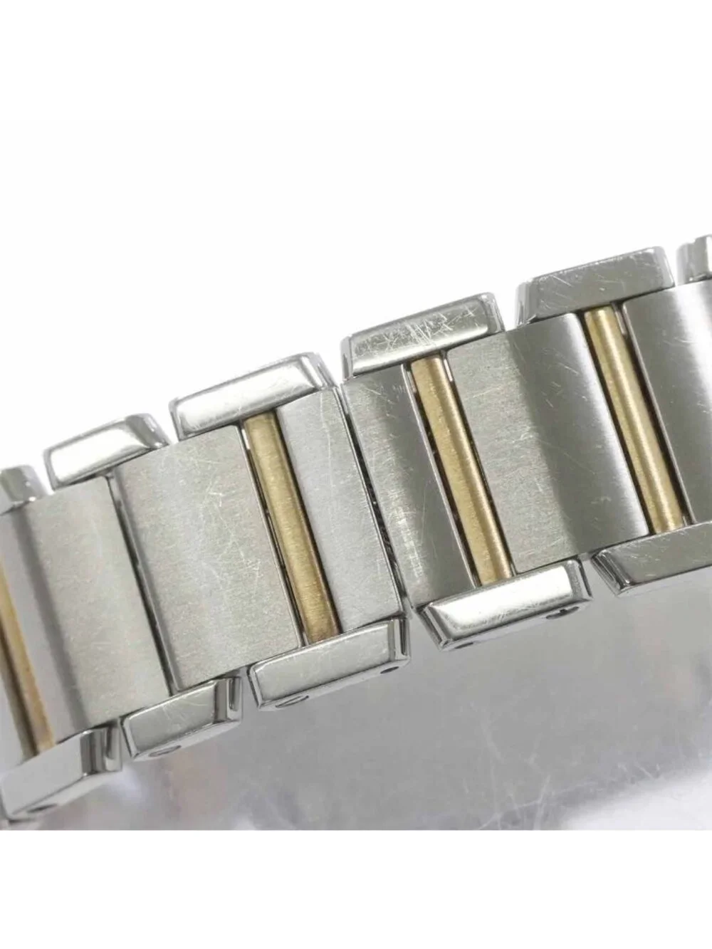 Cartier Tank Francaise MM Boys' Watch Date YG Quartz